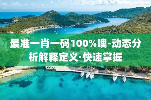 最準(zhǔn)一肖一碼100%噢-動(dòng)態(tài)分析解釋定義·快速掌握