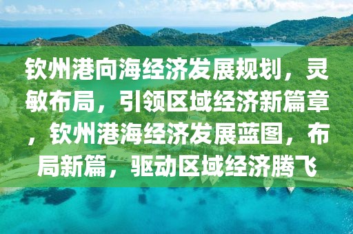 欽州港向海經(jīng)濟(jì)發(fā)展規(guī)劃，靈敏布局，引領(lǐng)區(qū)域經(jīng)濟(jì)新篇章，欽州港海經(jīng)濟(jì)發(fā)展藍(lán)圖，布局新篇，驅(qū)動(dòng)區(qū)域經(jīng)濟(jì)騰飛