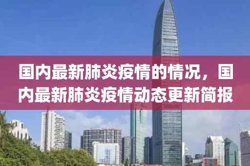 國內(nèi)最新肺炎疫情的情況，國內(nèi)最新肺炎疫情動態(tài)更新簡報