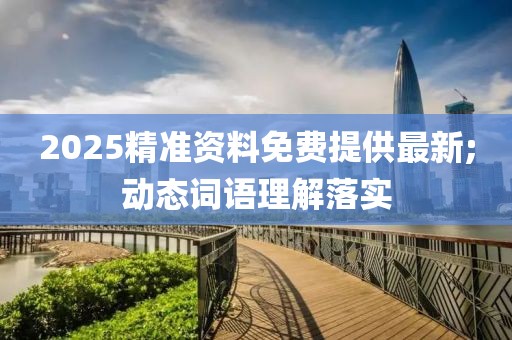 2025精準(zhǔn)資料免費提供最新;動態(tài)詞語理解落實