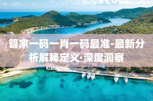 管家一碼一肖一碼最準(zhǔn)-最新分析解釋定義·深度洞察