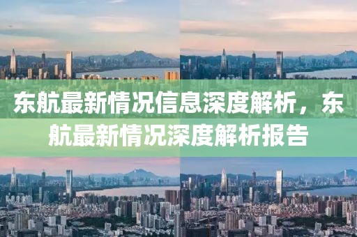 東航最新情況信息深度解析，東航最新情況深度解析報(bào)告