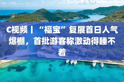 C視頻丨“福寶”復(fù)展首日人氣爆棚，首批游客稱激動得睡不著
