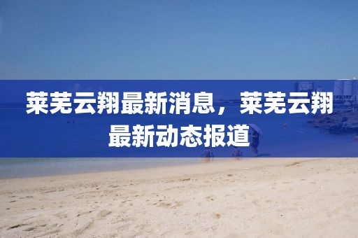 萊蕪云翔最新消息，萊蕪云翔最新動態(tài)報道