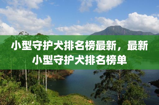 小型守護(hù)犬排名榜最新，最新小型守護(hù)犬排名榜單