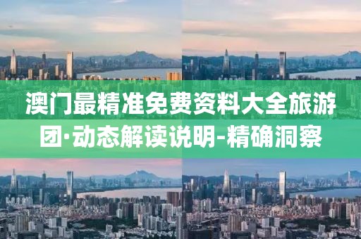 澳門最精準(zhǔn)免費(fèi)資料大全旅游團(tuán)·動態(tài)解讀說明-精確洞察