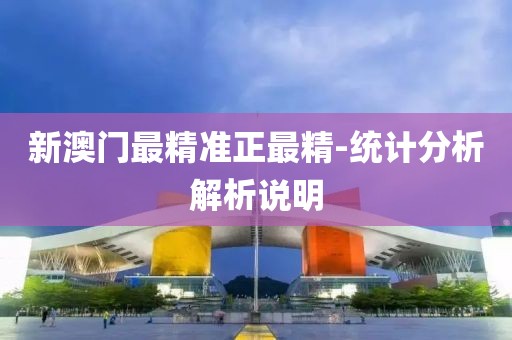 新澳門最精準正最精-統(tǒng)計分析解析說明