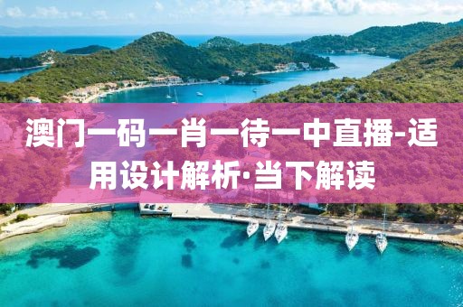 澳門一碼一肖一待一中直播-適用設(shè)計(jì)解析·當(dāng)下解讀