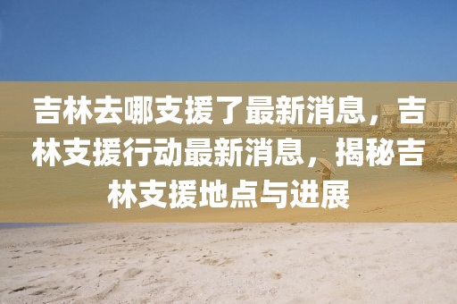 吉林去哪支援了最新消息，吉林支援行動最新消息，揭秘吉林支援地點與進展