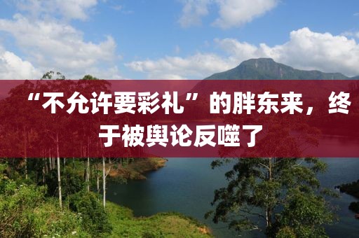 “不允許要彩禮”的胖東來(lái)，終于被輿論反噬了