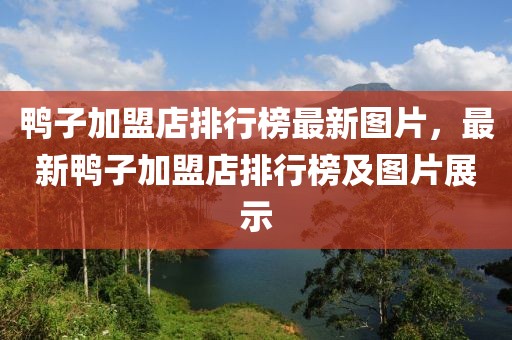 鴨子加盟店排行榜最新圖片，最新鴨子加盟店排行榜及圖片展示