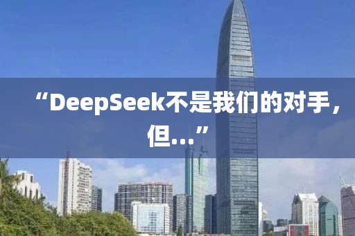 “DeepSeek不是我們的對(duì)手，但…”