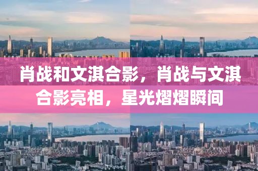 肖戰(zhàn)和文淇合影，肖戰(zhàn)與文淇合影亮相，星光熠熠瞬間