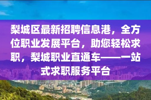 梨城區(qū)最新招聘信息港，全方位職業(yè)發(fā)展平臺(tái)，助您輕松求職，梨城職業(yè)直通車——一站式求職服務(wù)平臺(tái)