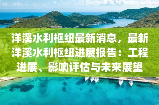 洋溪水利樞紐最新消息，最新洋溪水利樞紐進展報告：工程進展、影響評估與未來展望