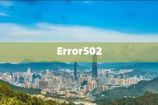 Error502
