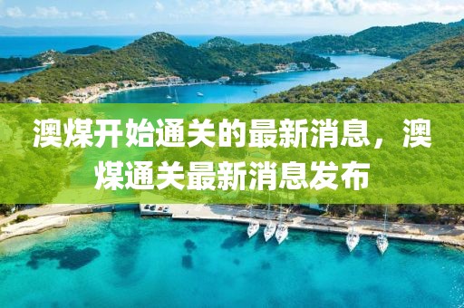 澳煤開始通關(guān)的最新消息，澳煤通關(guān)最新消息發(fā)布