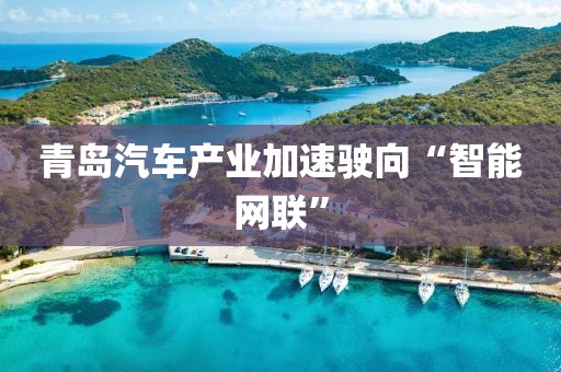 青島汽車產(chǎn)業(yè)加速駛向“智能網(wǎng)聯(lián)”