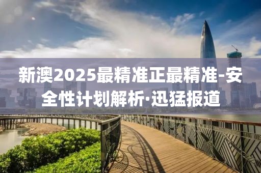 新澳2025最精準(zhǔn)正最精準(zhǔn)-安全性計(jì)劃解析·迅猛報(bào)道