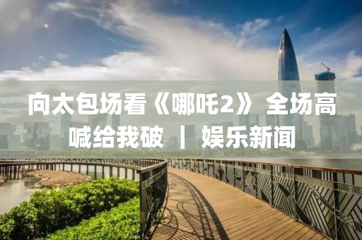 向太包場看《哪吒2》 全場高喊給我破 ｜ 娛樂新聞
