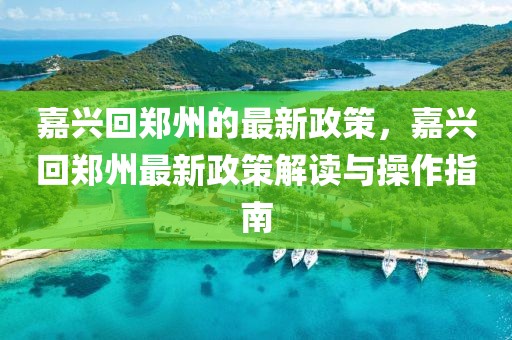 嘉興回鄭州的最新政策，嘉興回鄭州最新政策解讀與操作指南