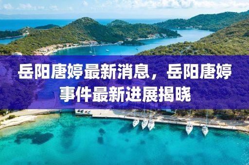 岳陽唐婷最新消息，岳陽唐婷事件最新進展揭曉