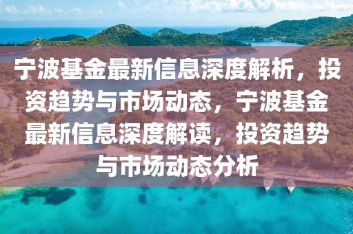 寧波基金最新信息深度解析，投資趨勢與市場動態(tài)，寧波基金最新信息深度解讀，投資趨勢與市場動態(tài)分析