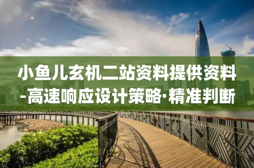小魚兒玄機(jī)二站資料提供資料-高速響應(yīng)設(shè)計(jì)策略·精準(zhǔn)判斷
