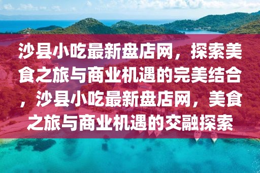 沙縣小吃最新盤(pán)店網(wǎng)，探索美食之旅與商業(yè)機(jī)遇的完美結(jié)合，沙縣小吃最新盤(pán)店網(wǎng)，美食之旅與商業(yè)機(jī)遇的交融探索