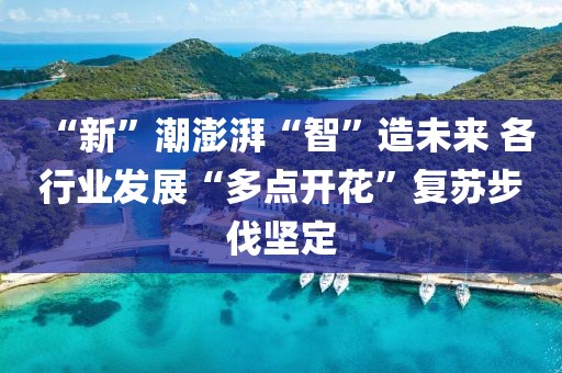 “新”潮澎湃“智”造未來 各行業(yè)發(fā)展“多點開花”復(fù)蘇步伐堅定