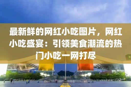 最新鮮的網(wǎng)紅小吃圖片，網(wǎng)紅小吃盛宴：引領(lǐng)美食潮流的熱門(mén)小吃一網(wǎng)打盡