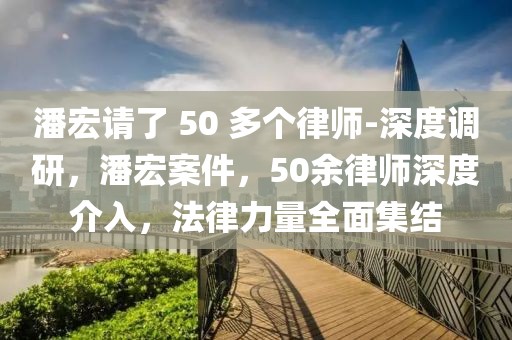 潘宏請了 50 多個律師-深度調(diào)研，潘宏案件，50余律師深度介入，法律力量全面集結(jié)