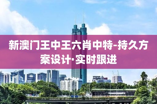 新澳門王中王六肖中特-持久方案設(shè)計·實時跟進