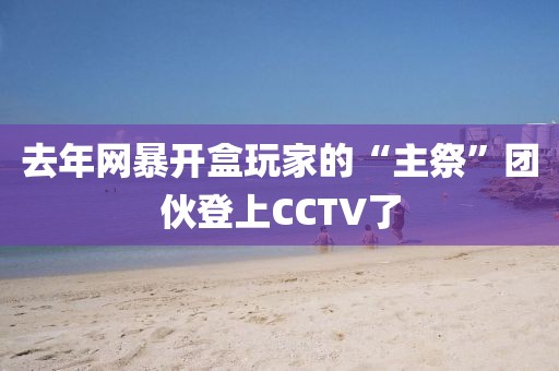 去年網(wǎng)暴開(kāi)盒玩家的“主祭”團(tuán)伙登上CCTV了
