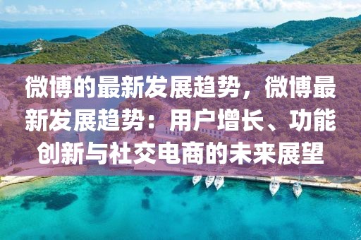 微博的最新發(fā)展趨勢(shì)，微博最新發(fā)展趨勢(shì)：用戶增長(zhǎng)、功能創(chuàng)新與社交電商的未來展望