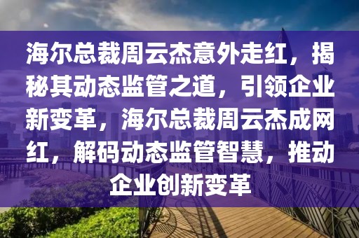 海爾總裁周云杰意外走紅，揭秘其動(dòng)態(tài)監(jiān)管之道，引領(lǐng)企業(yè)新變革，海爾總裁周云杰成網(wǎng)紅，解碼動(dòng)態(tài)監(jiān)管智慧，推動(dòng)企業(yè)創(chuàng)新變革