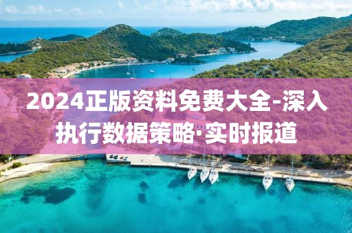 2024正版資料免費(fèi)大全-深入執(zhí)行數(shù)據(jù)策略·實(shí)時報(bào)道