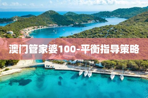 澳門管家婆100-平衡指導策略