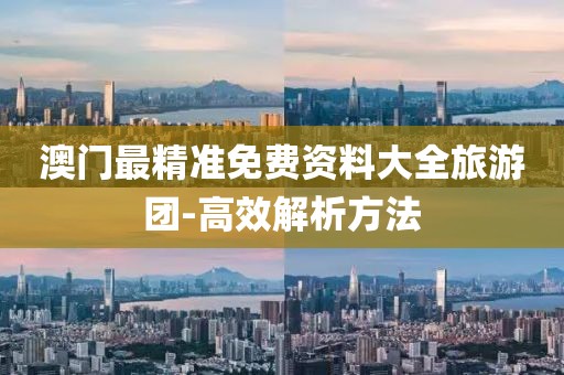 澳門最精準免費資料大全旅游團-高效解析方法