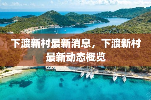 下渡新村最新消息，下渡新村最新動(dòng)態(tài)概覽